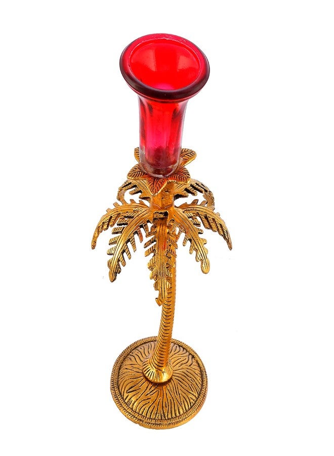 Ascension 22cm High Metal Pillar Candle Holder Stand Ideal for Weddings or Parties as Well as Home Decor Gifts (Multicolour) - Image 5